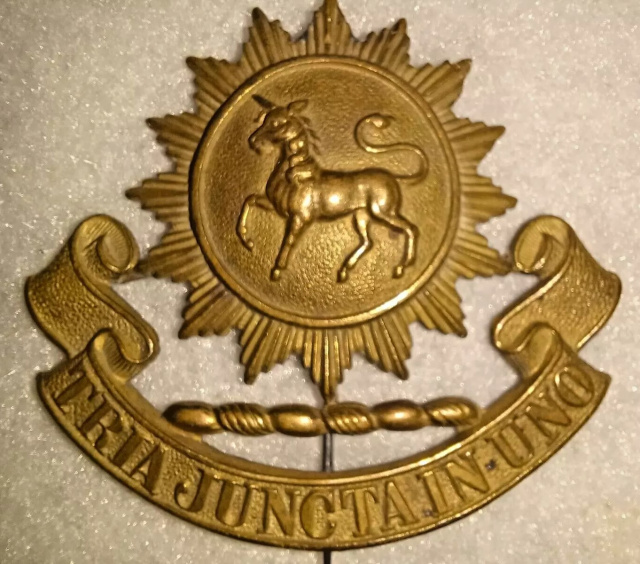 GREY HIGH SCHOOL PORT ELIZABETH CADET CORPS Cap Badge